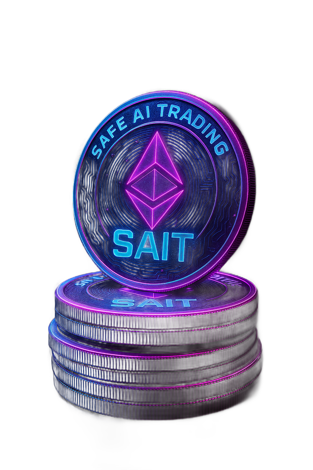 Safe AI Trading coin stack